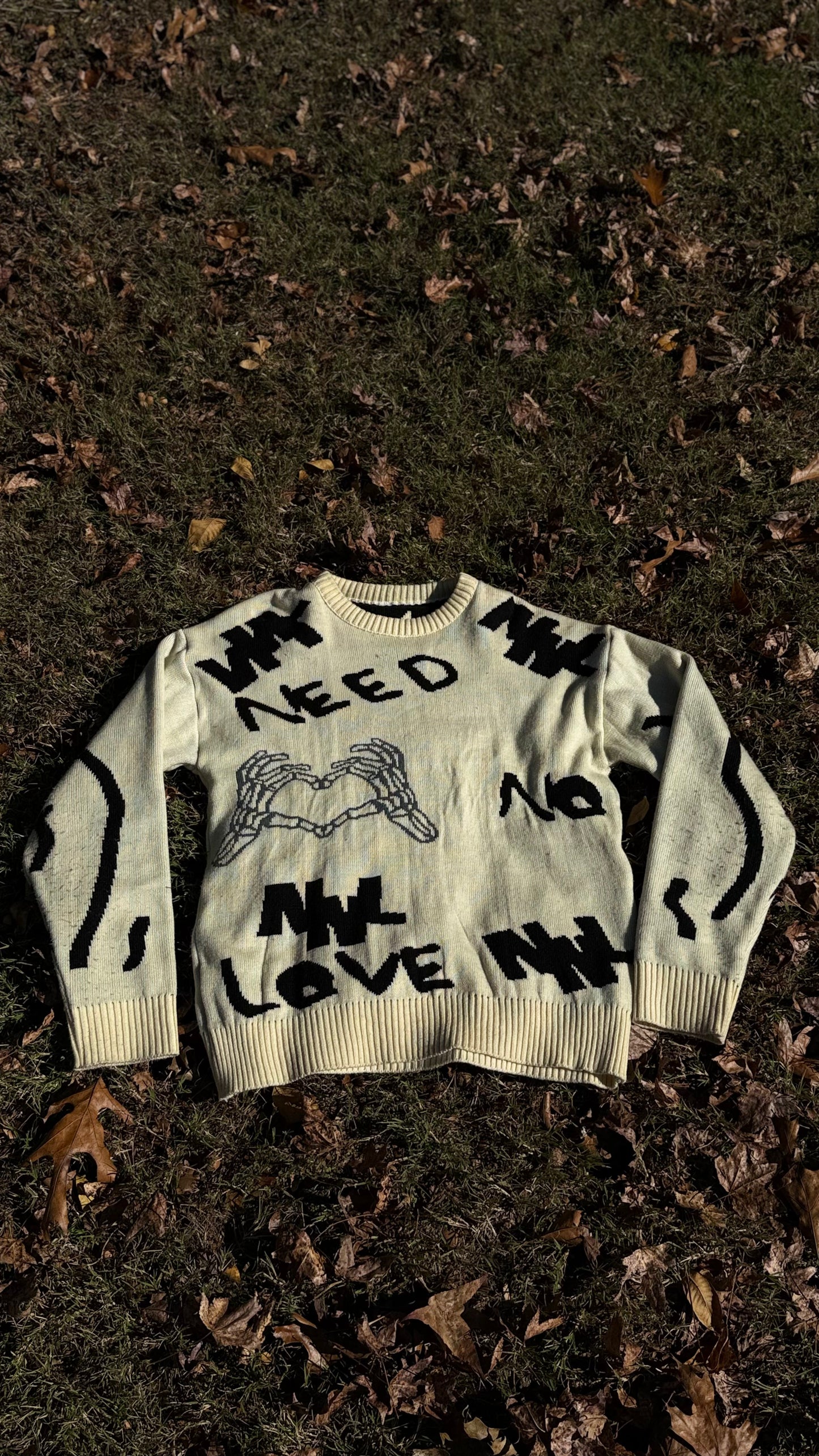 NNL all over design sweater