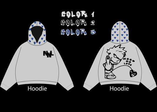 custom NNL POL hoodie